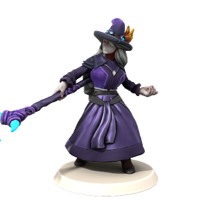 Dark Witch Eleine Made With Hero Forge