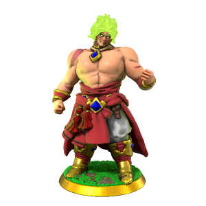 DBZ Broly Copy Made With Hero Forge