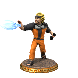 Naruto Uzamaki - made with Hero Forge