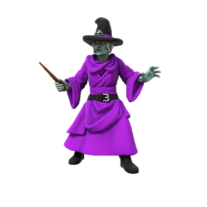 the Witch - made with Hero Forge