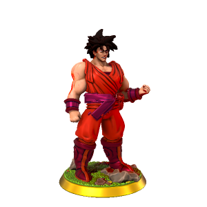 DBZ Goku - made with Hero Forge