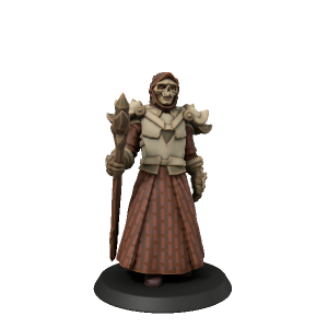 Black Earth Priest - made with Hero Forge