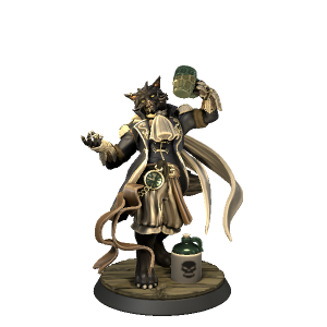 Drunken Catfolk - made with Hero Forge