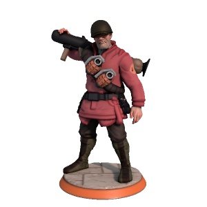 TF2 Soldr - made with Hero Forge