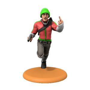 Lime Scunt - made with Hero Forge