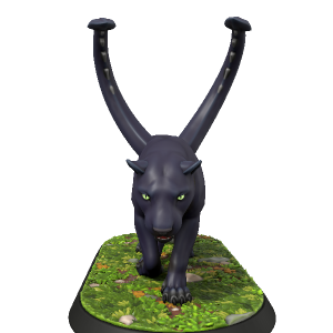 DnD Displacer Beast - made with Hero Forge