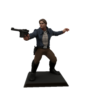 Han Solo - made with Hero Forge