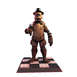 Freddy Fazbear - made with Hero Forge