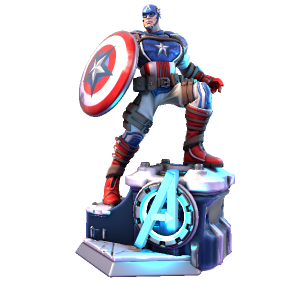 Captain America - made with Hero Forge